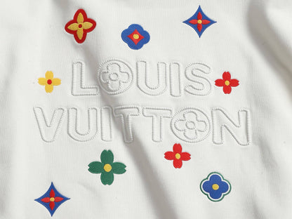 Puff Embroidery Sweatshirt