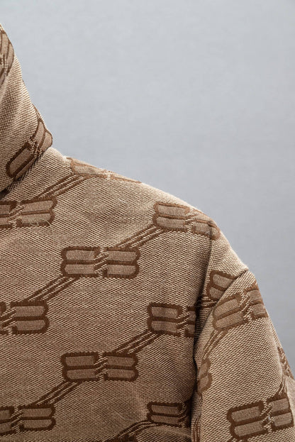 Double B All-Over Print Down Jacket