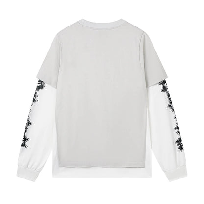 Mock Layer Design Sweatshirt