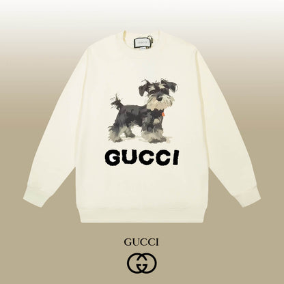 Schnauzer Print Sweatshirt