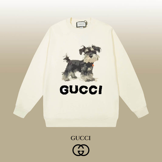 Schnauzer Print Sweatshirt
