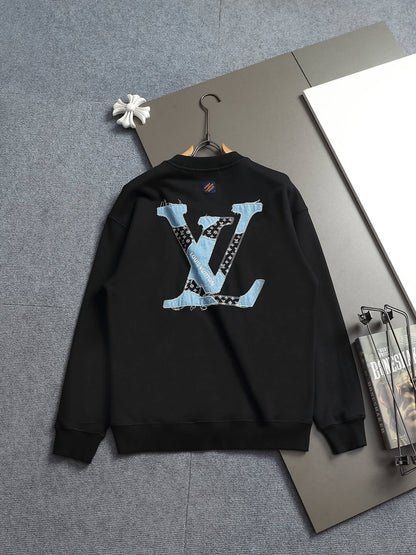 Denim Applique Sweatshirt