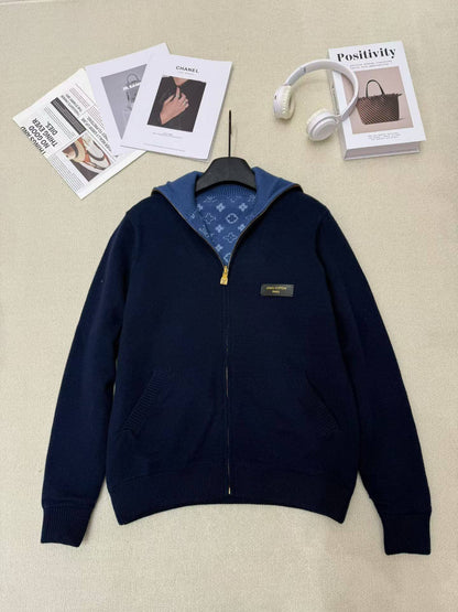 Reversible Jacquard Jacket