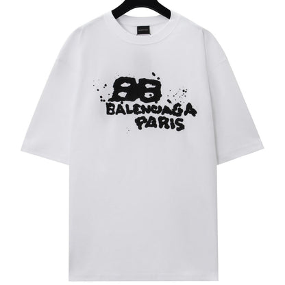 Hand‑Drawn Splash Graphic T-shirt