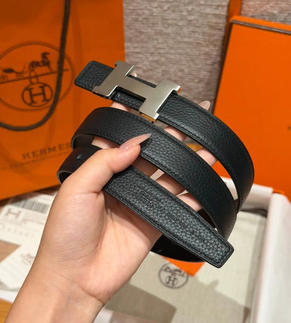 Metal Letter H Belt