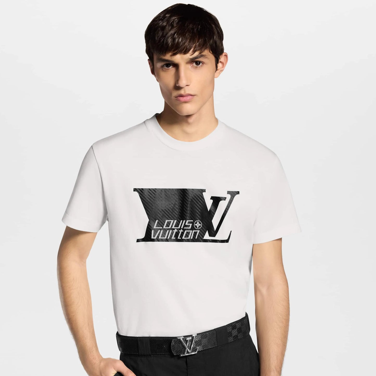Classic Pattern Print T‑Shirt