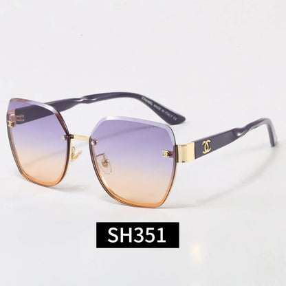 Square Rimless Sunglasses