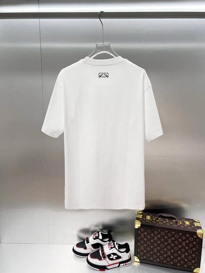Lion Graphic Print Short Sleeve T‑Shirt