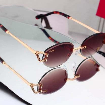Multi-color Tinted Lens Fashion Sunglasses