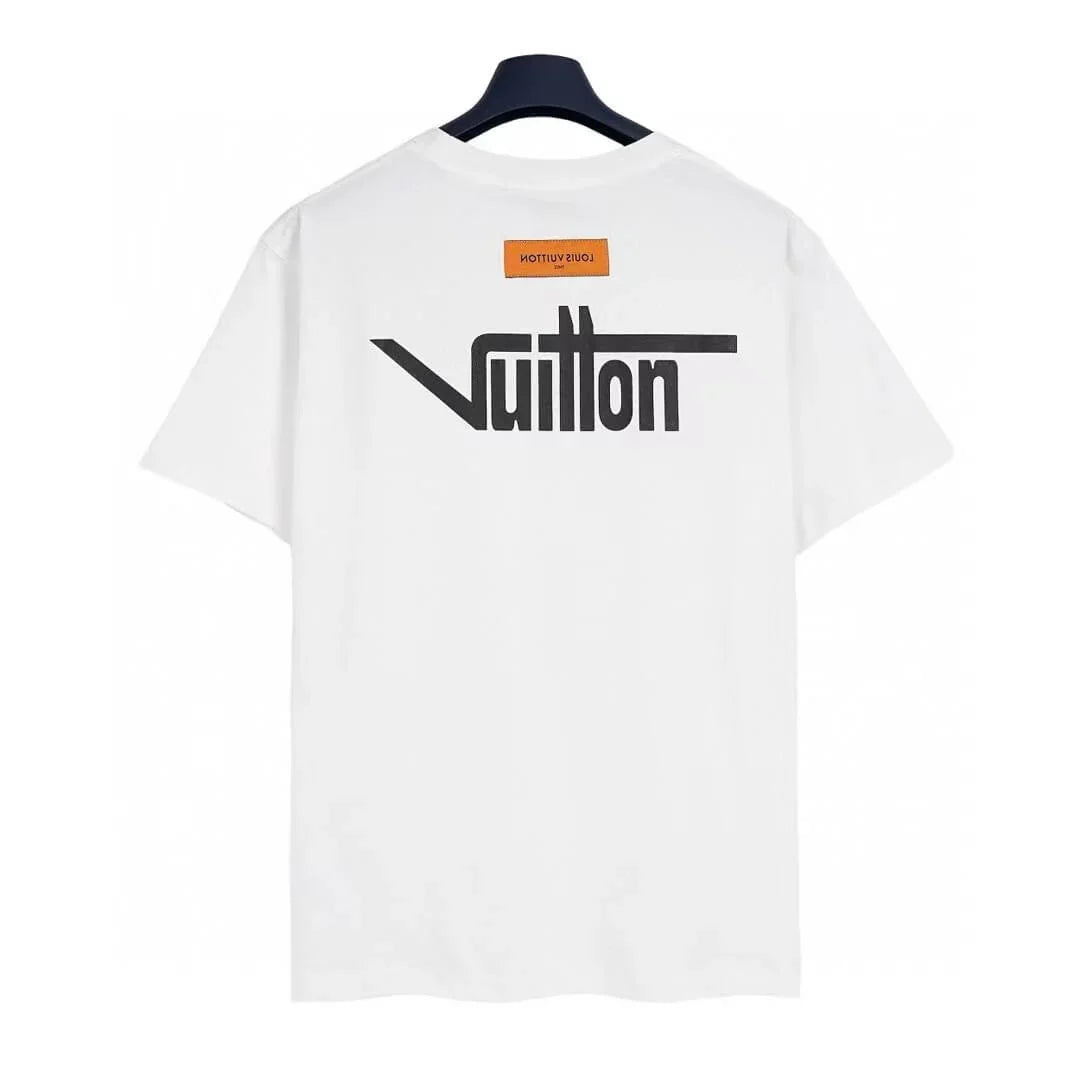 Yellow Letter Print T Shirt