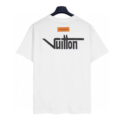 Yellow Letter Print T Shirt