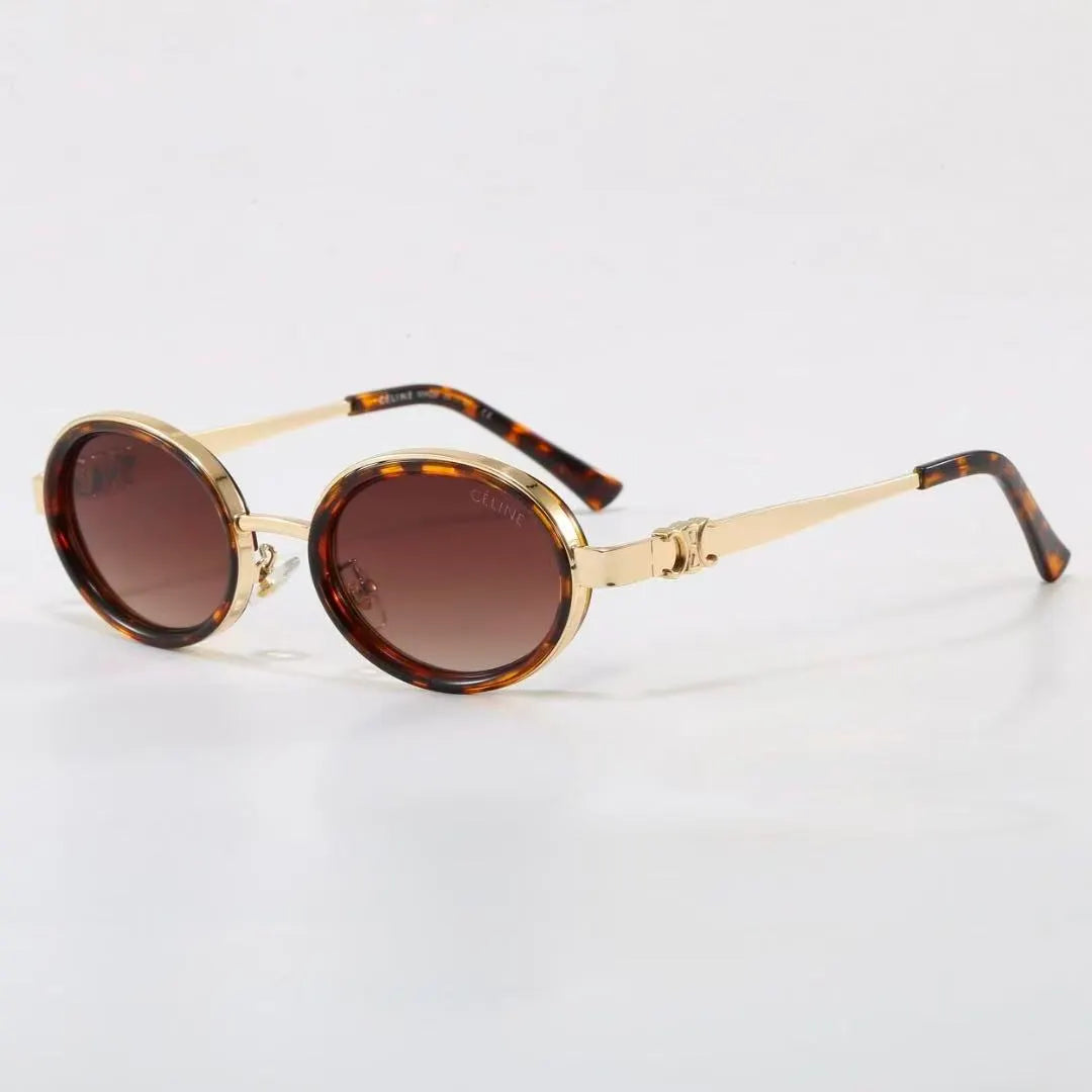 Metal Vintage Small Round Sunglasses