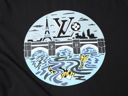 Badge Print T-Shirt