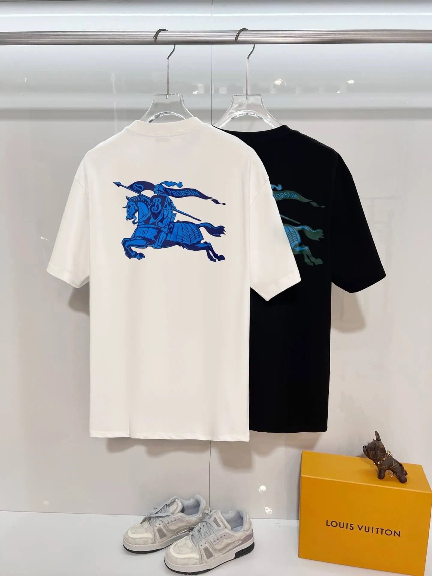 Back Cavalry Graphic Oversized T‑shirt