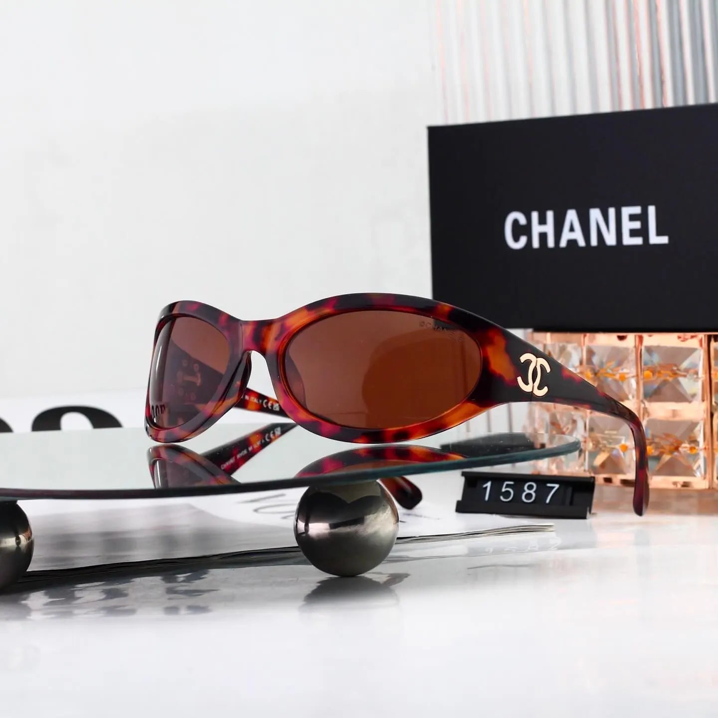 Vintage Oval Sunglasses