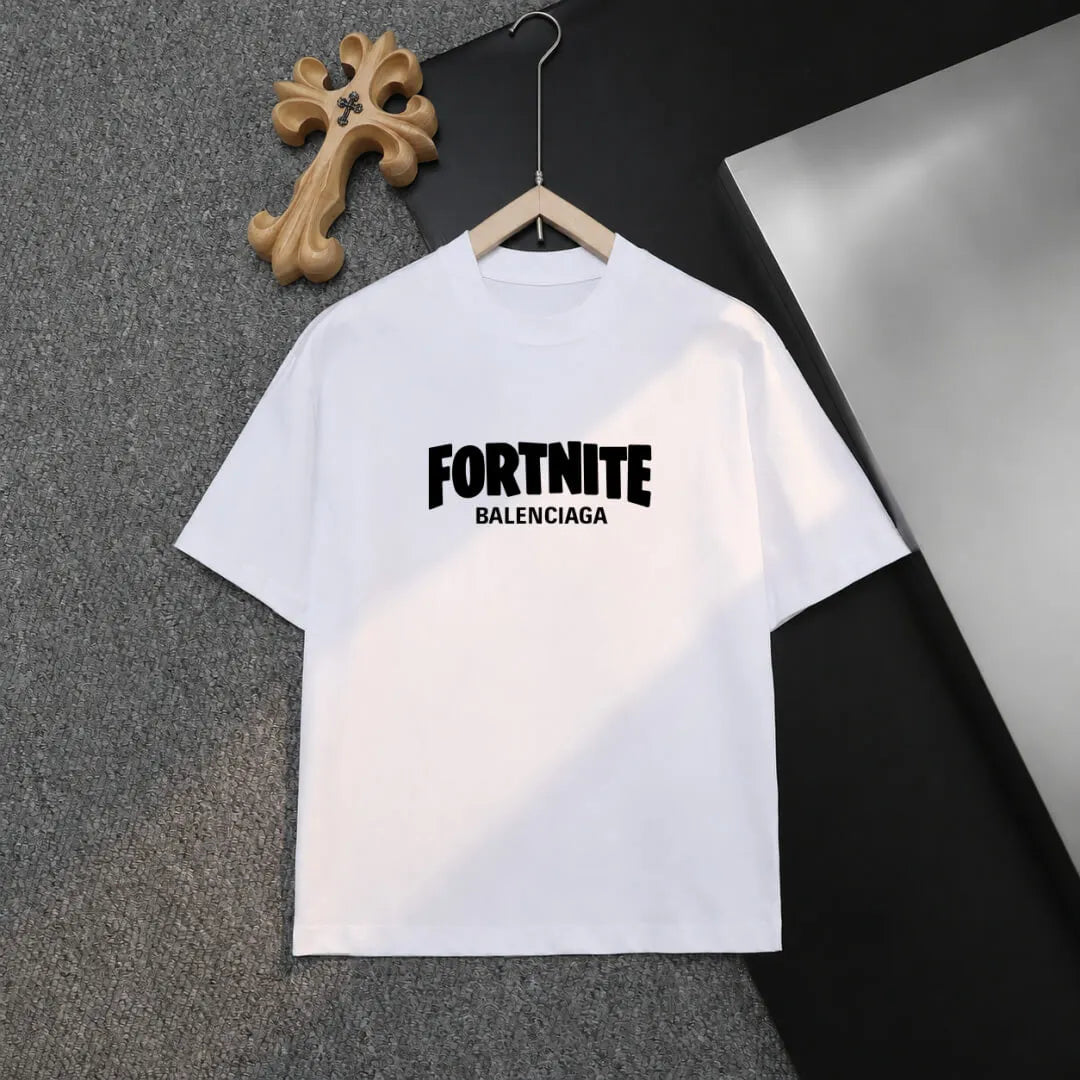 Multi‑Language Text Crew Neck T‑Shirt