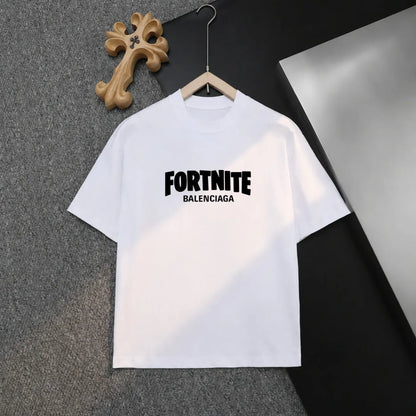 Multi‑Language Text Crew Neck T‑Shirt