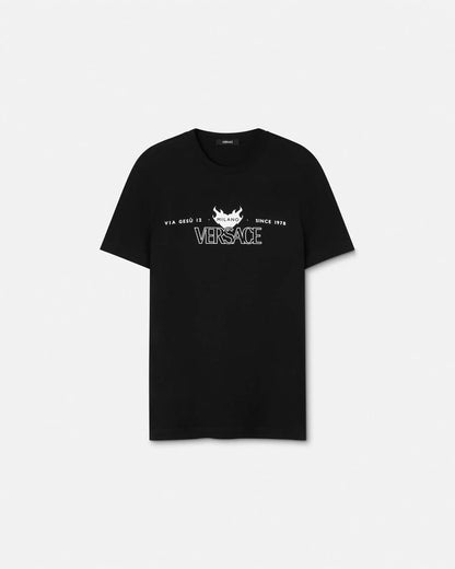 Flame Print T‑Shirt