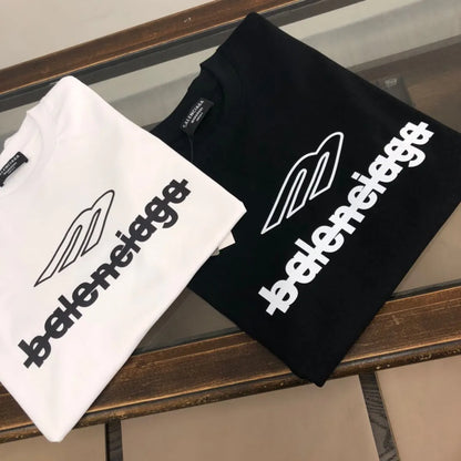 Stripe Letter T‑Shirt