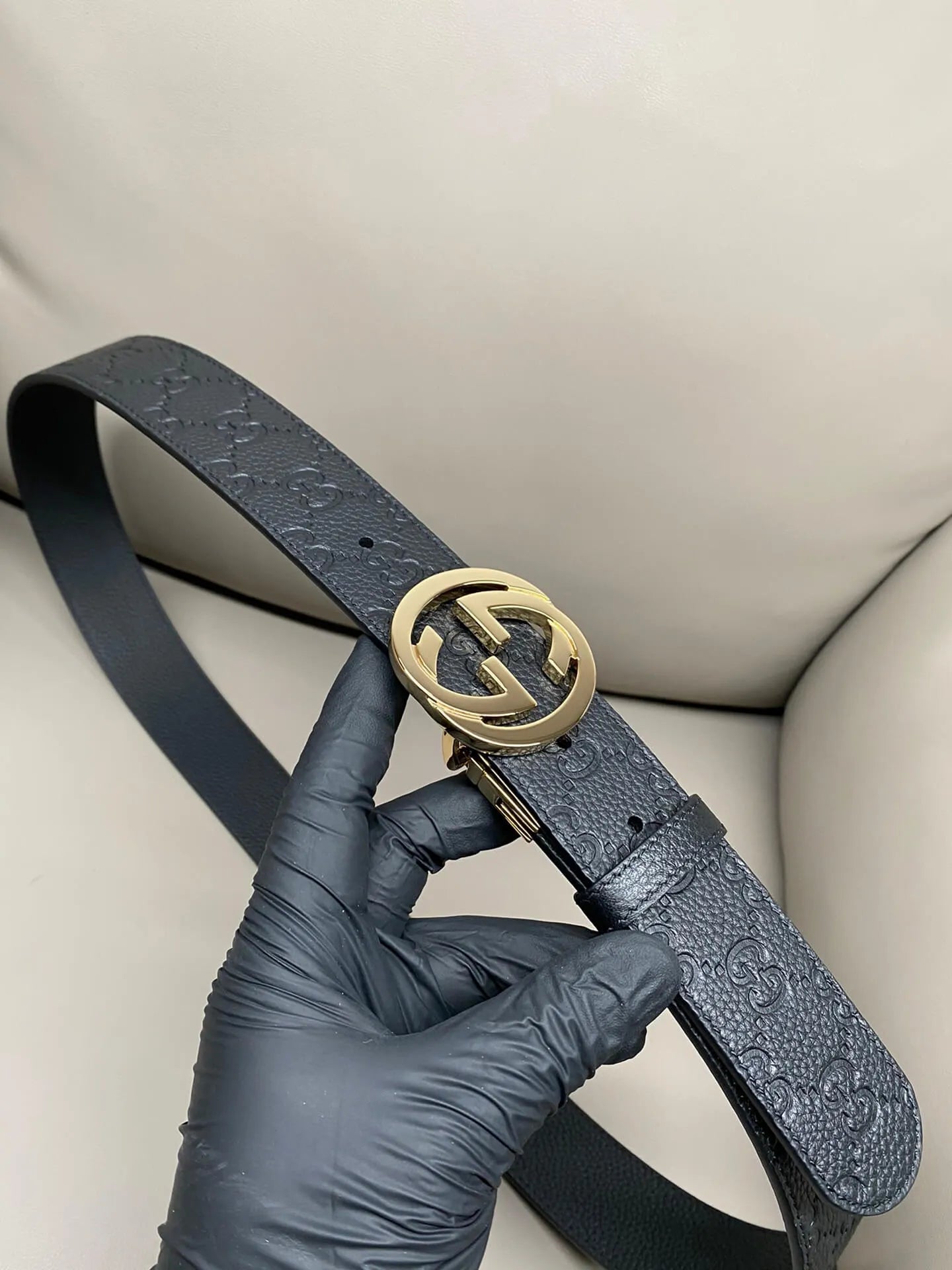 Interlocking Double G Belt