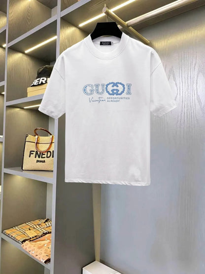 Art Letter Print Casual T-Shirt