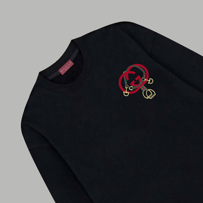 Horse-Year Print Sweatshirt