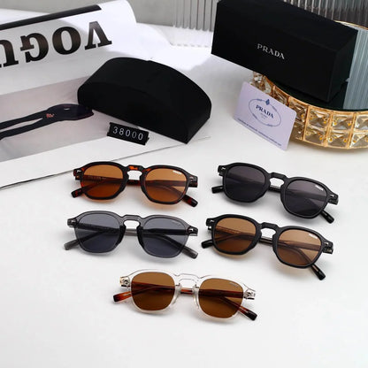 Unisex Minimalist Round Sunglasses
