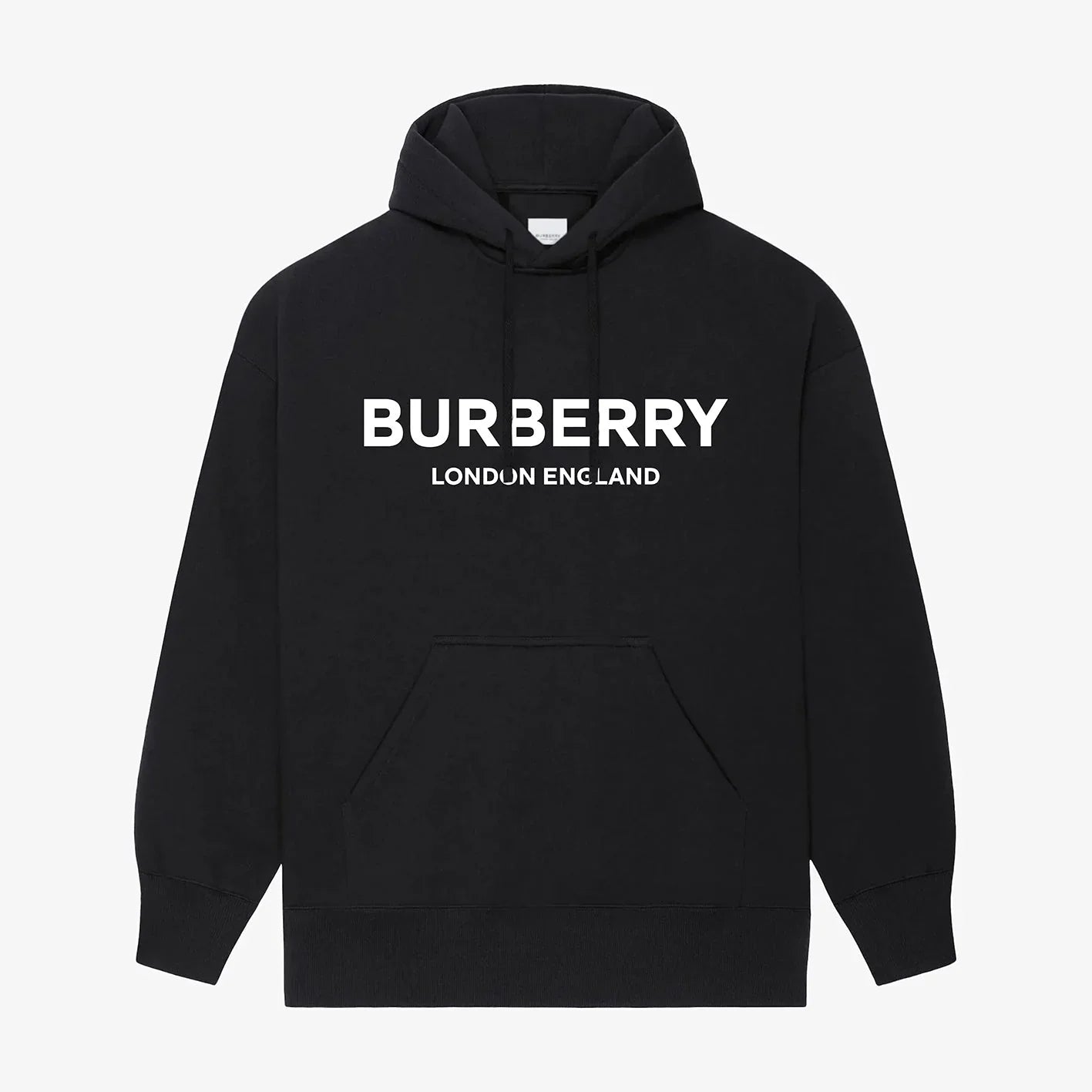 London Cotton Print Hoodie