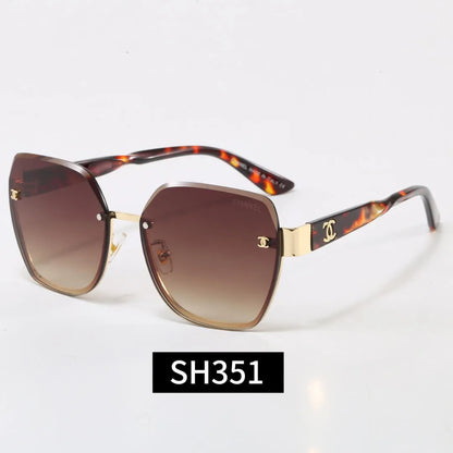 Square Rimless Sunglasses