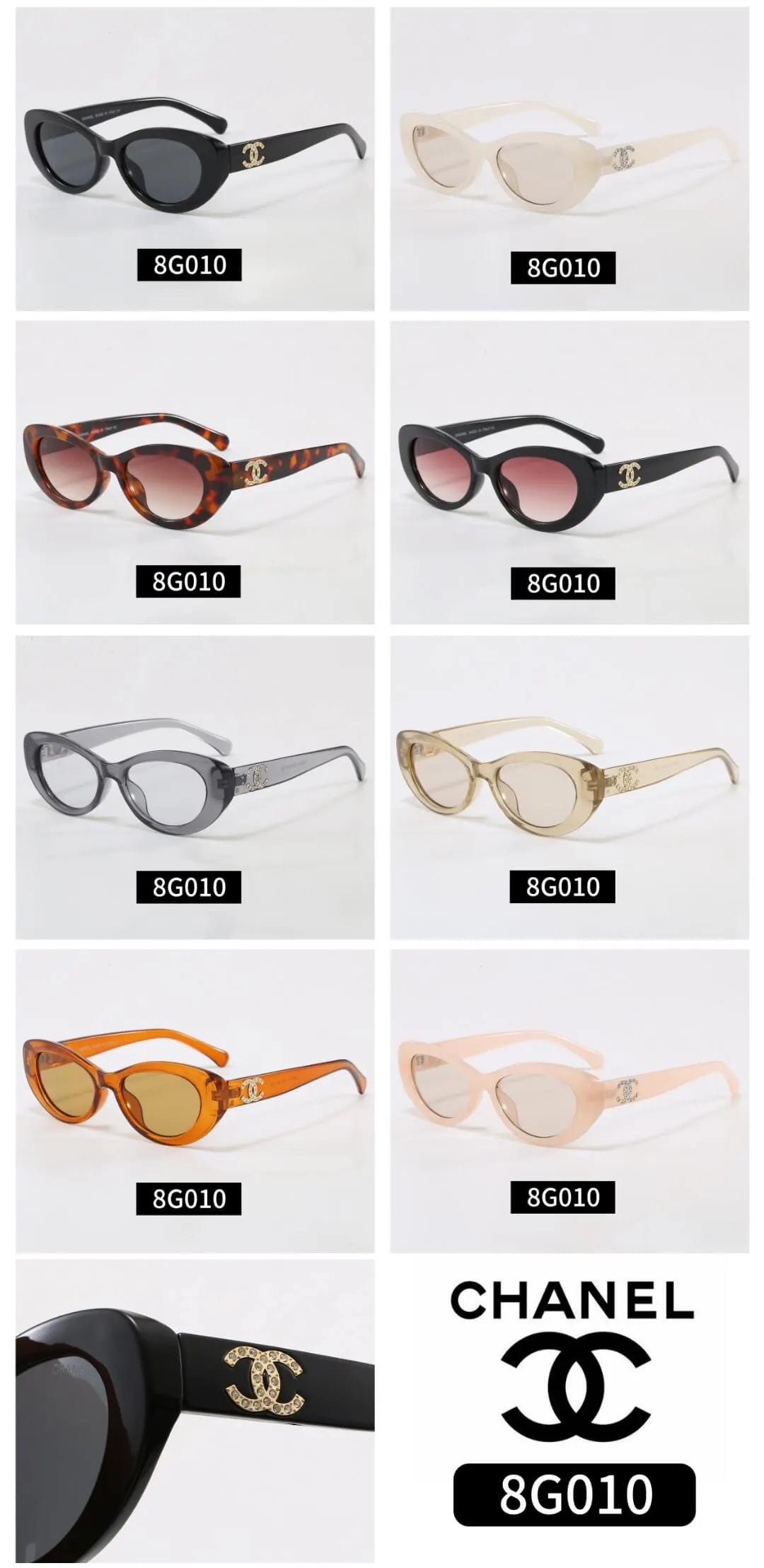 Retro Oval Luxury Women Sunglasses