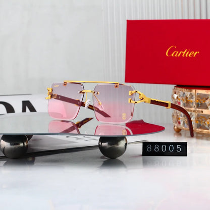 Chic Rimless Sunglasses