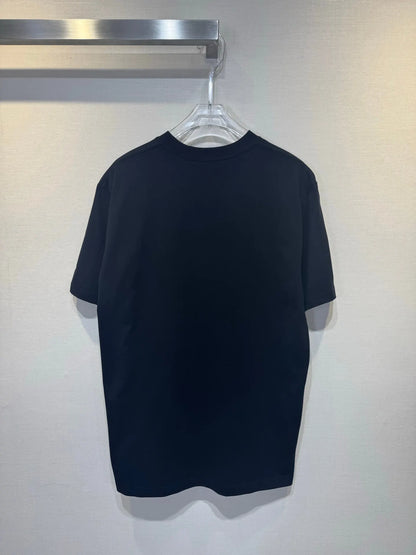 Vintage Letter Triomphe Print T‑Shirt