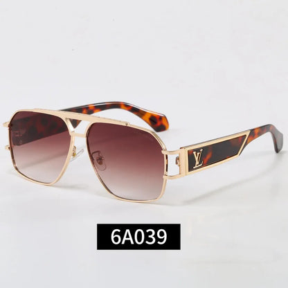 Double Bridge Pilot Sunglasses
