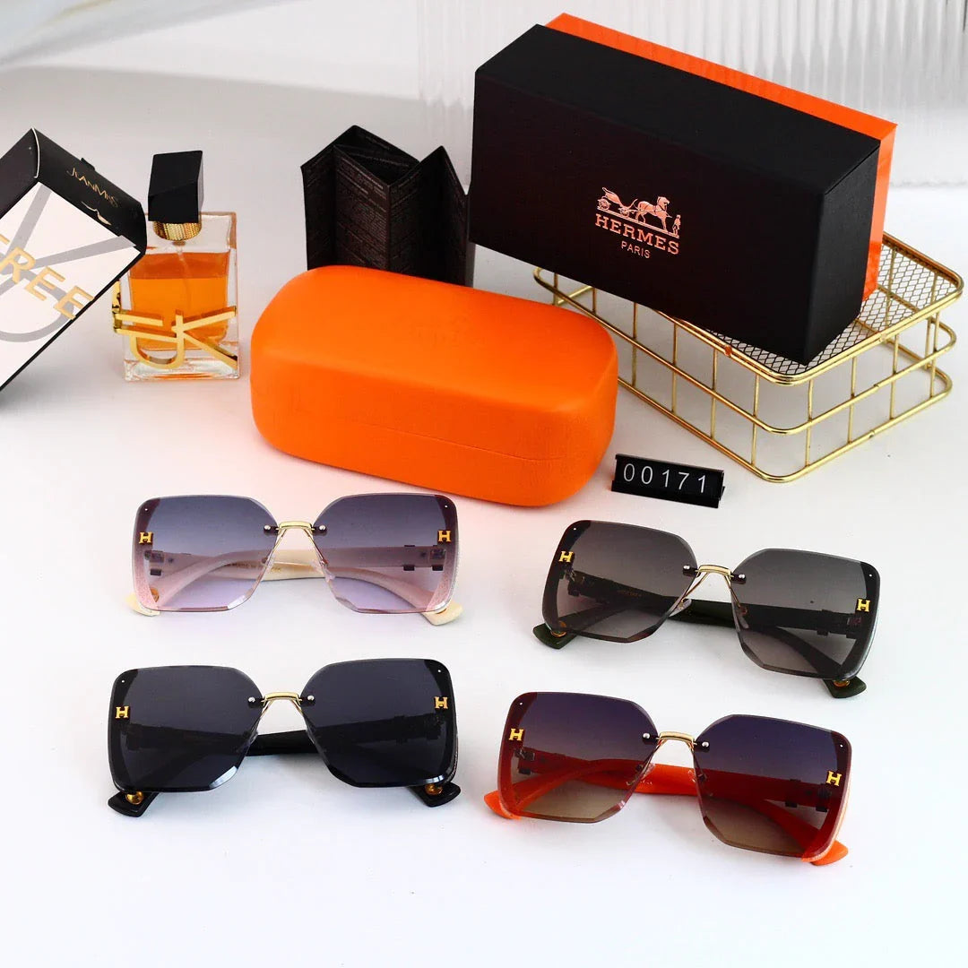 Classic Color-Block Sunglasses
