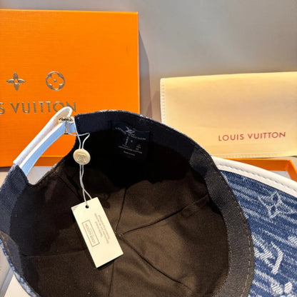 Denim Jacquard Hat