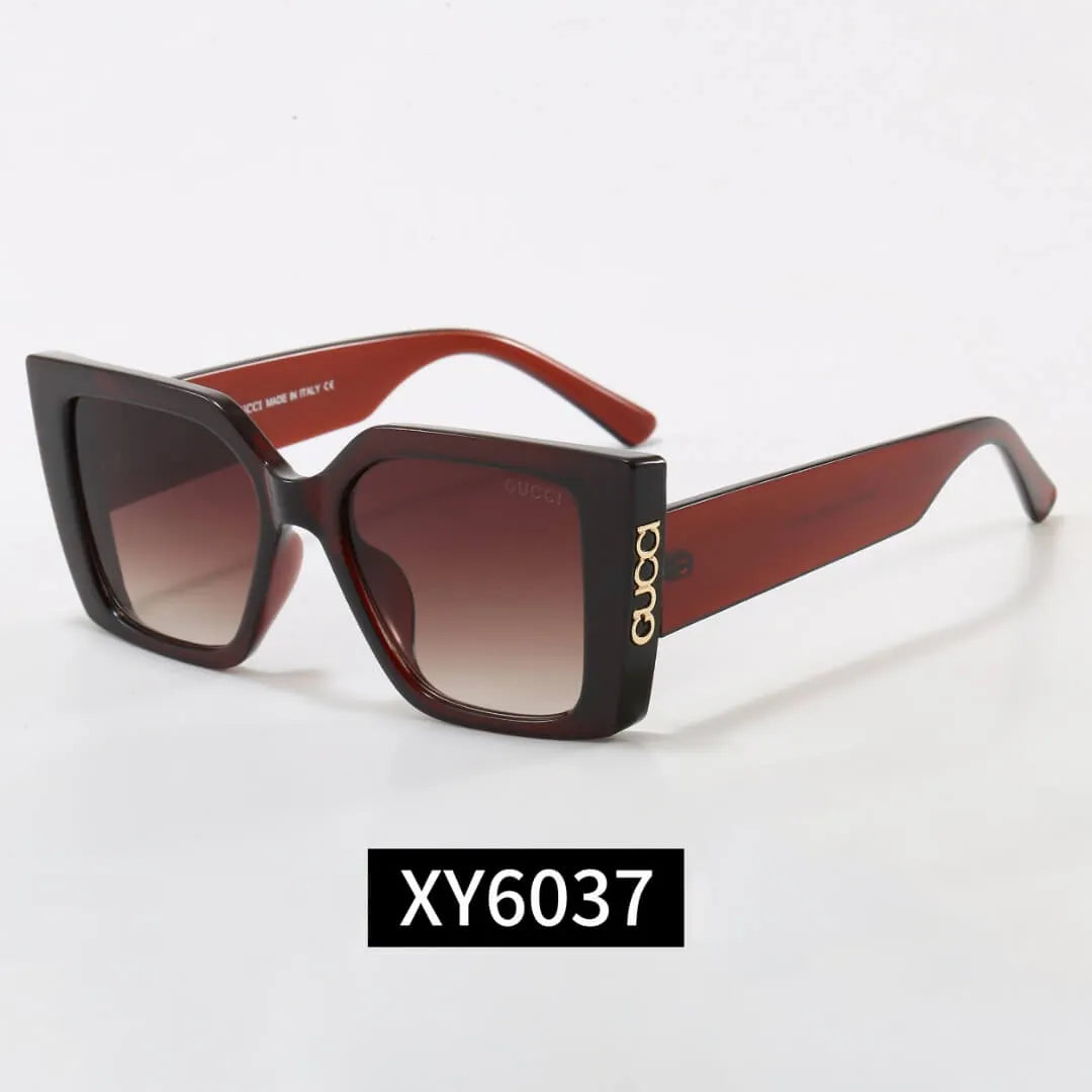 Square Letter Logo Sunglasses