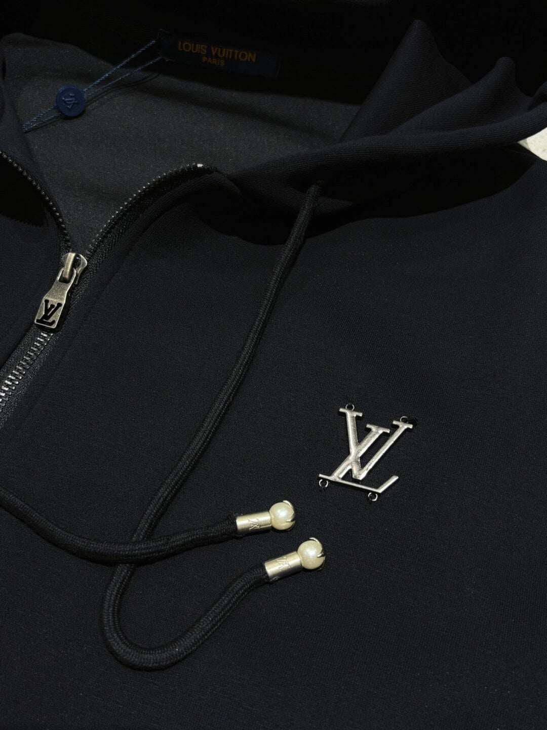 Hand-Sewn Metal Letter Jacket On Chest