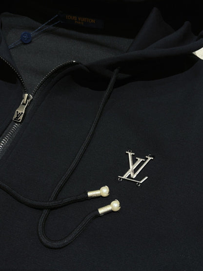 Hand-Sewn Metal Letter Jacket On Chest