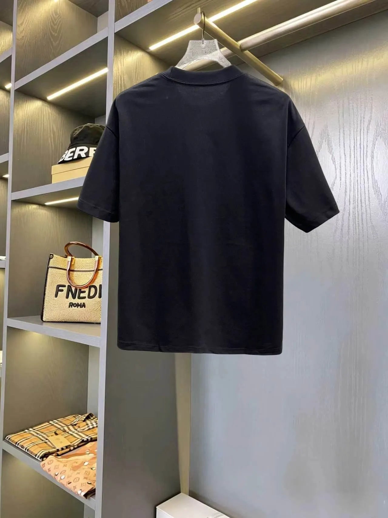 Letter Print Short‑Sleeve T‑Shirt