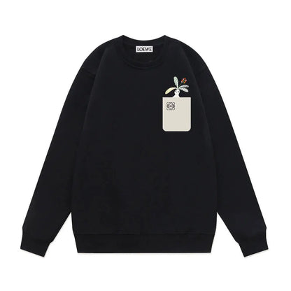 Plant Printed Crewneck Sweatshirt