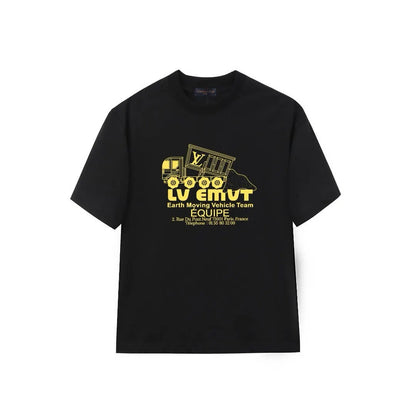 Creative Truck Print T-shirt