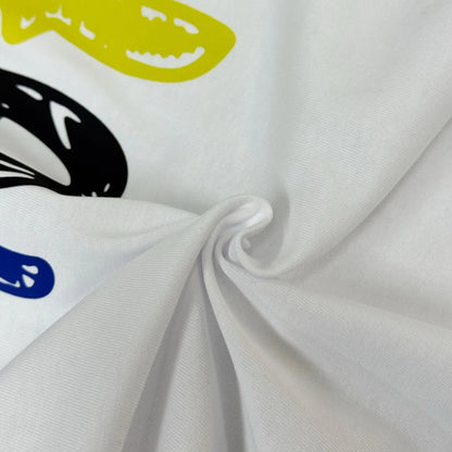 Rainbow Letter Print T-Shirt