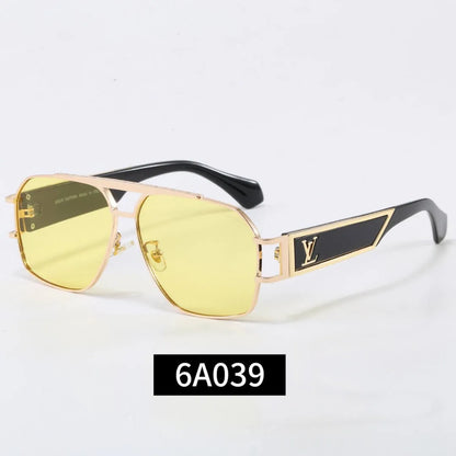 Double Bridge Pilot Sunglasses