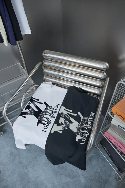 Back Melt Logo Print Short Sleeve T‑Shirt