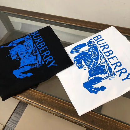 Horse Logo Vertical Print T‑Shirt