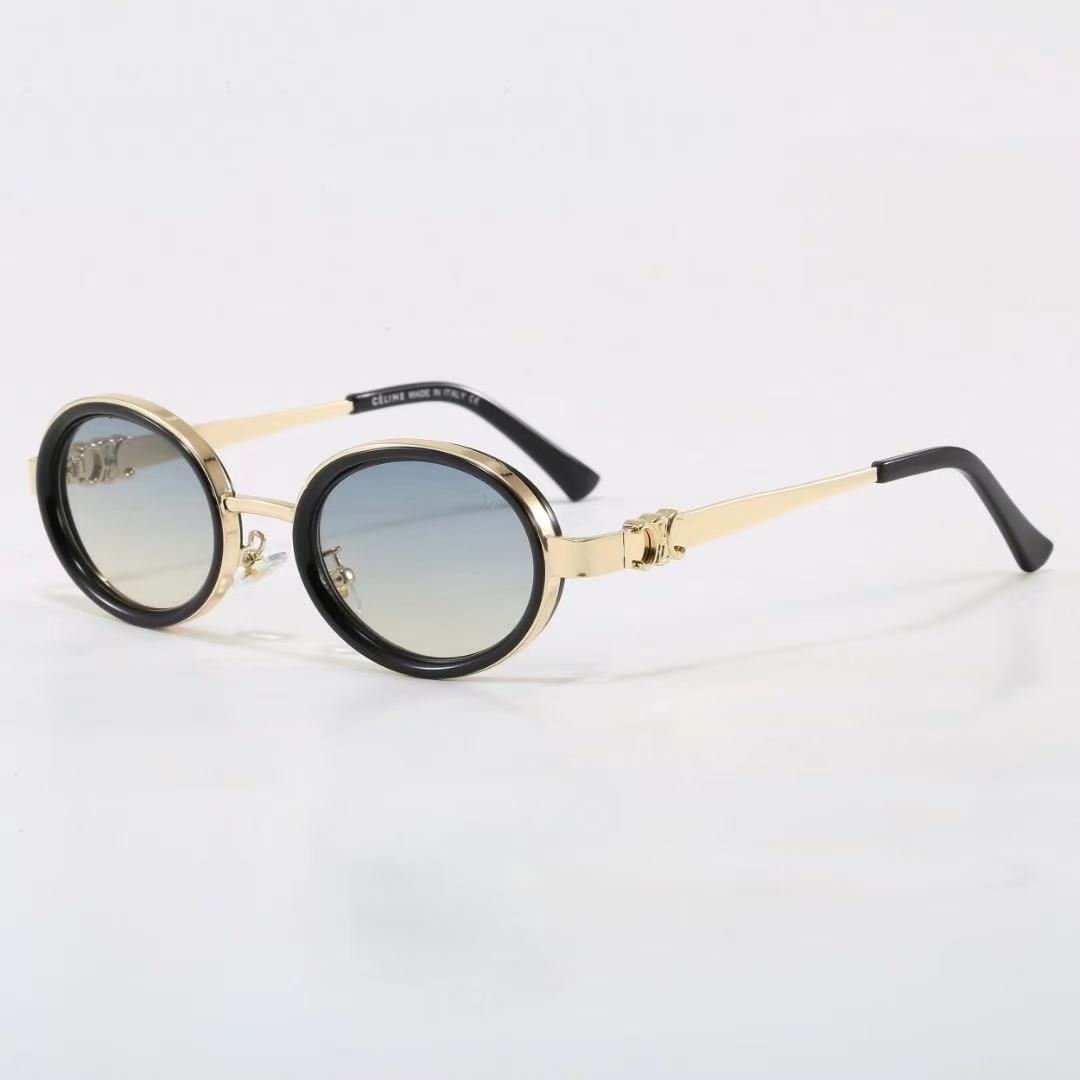 Metal Vintage Small Round Sunglasses