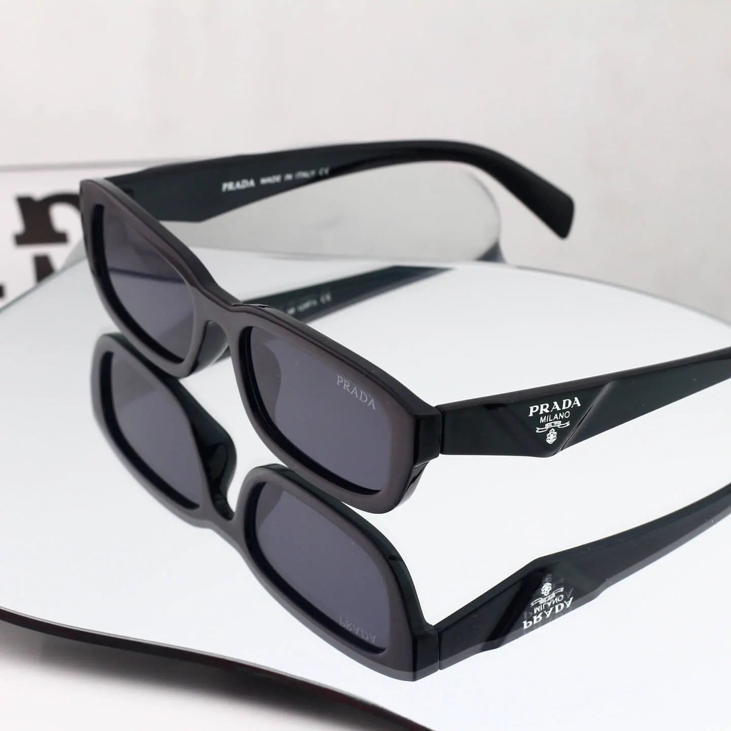 Vintage Acetate Small Frame Sunglasses