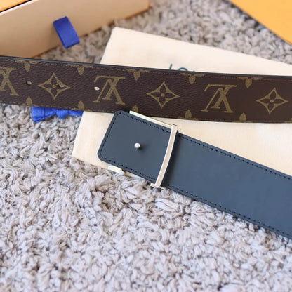 Brown All-over Jacquard Belt