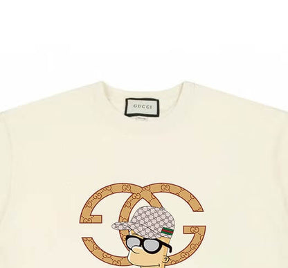 Classic Double G Print T-Shirt