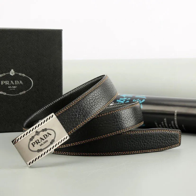 Reversible Top‑Grain Cowhide Slide Belt